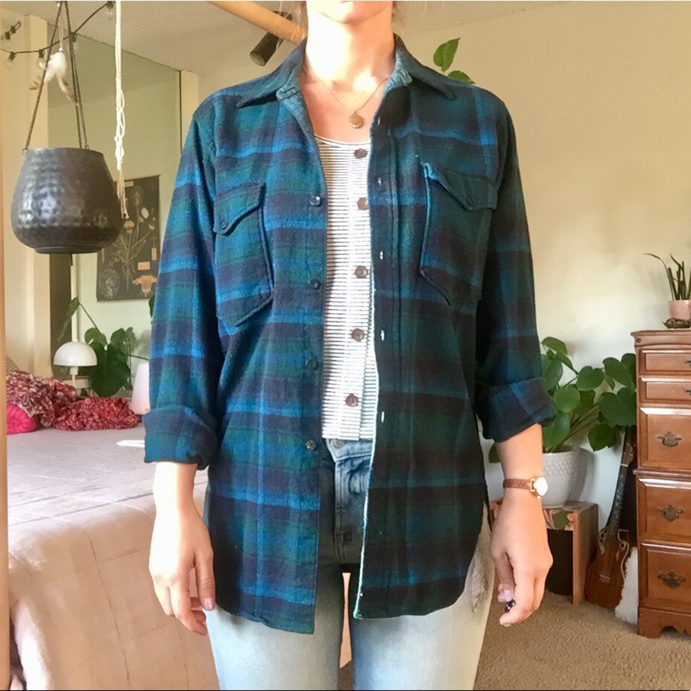 Pendleton Wool Button Up Shirt - image 3